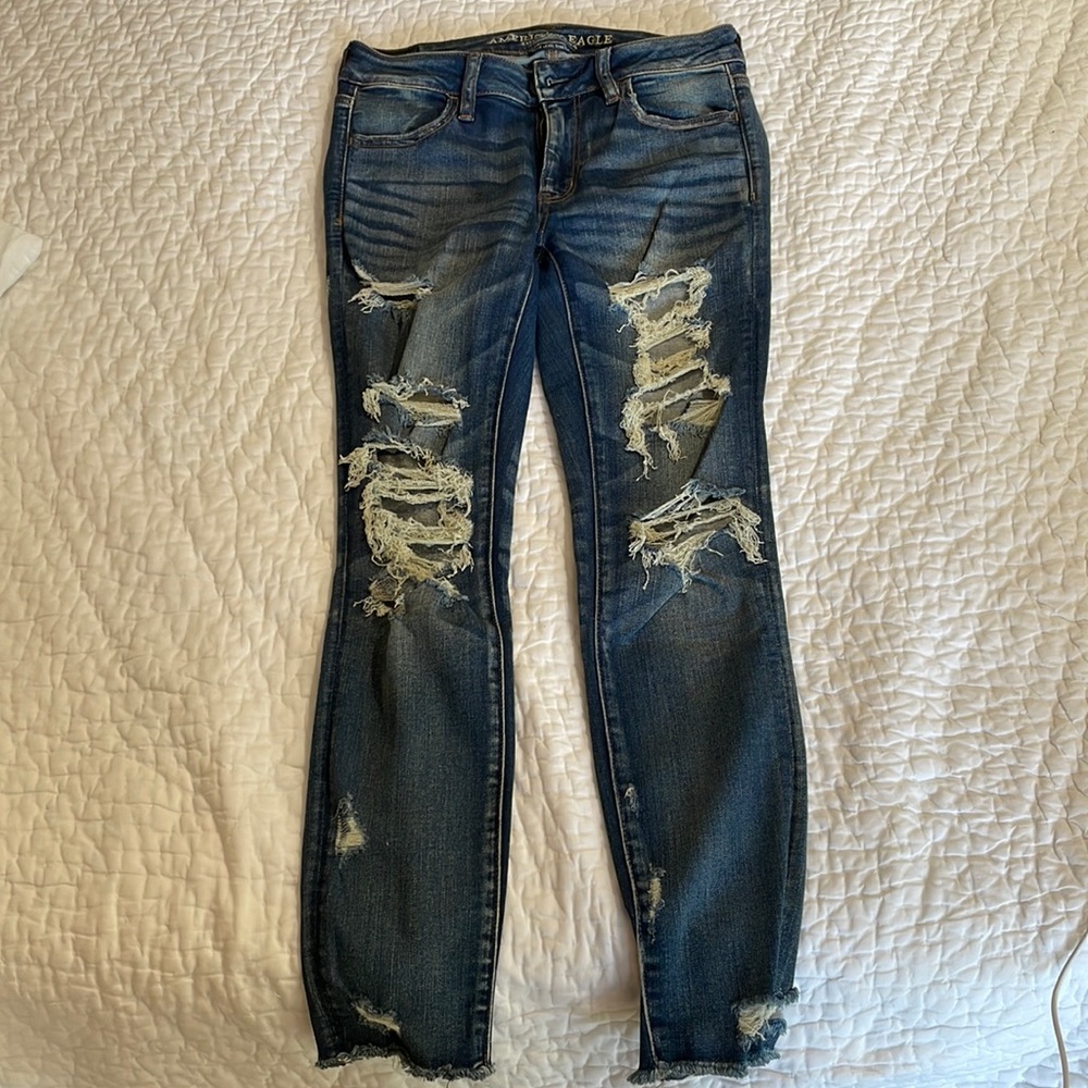 American Eagle Jegging Crop
